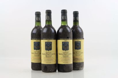 4 bottles of PESSAC-LEOGNAN 1983 from Château...