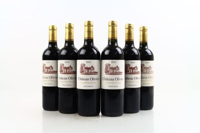 6 bottles of PESSAC-LEOGNAN 2010 from Château...