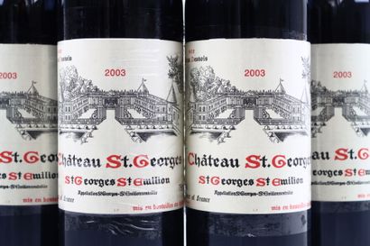 6 bottles of SAINT-GEORGES SAINT EMILION...