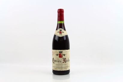 1 bottle of CLOS DE LA ROCHE 1986 du Domaine...