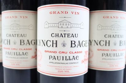 5 bottles of PAUILLAC 2002 from Château LYNCH...