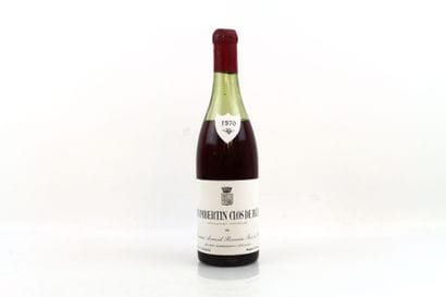 1 bottle CHAMBERTIN CLOS DE BEZE 1970 from...