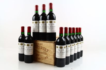 11 bottles of SAINT-EMILION Grand Cru 1996...