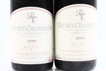 Reunion of 2 bottles of GEVREY-CHAMBERTIN...