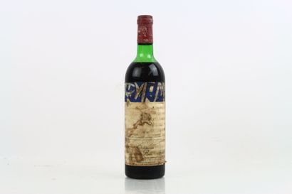 1 bottle of PAUILLAC 1976 from Château MOUTON...
