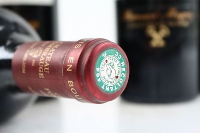 Reunion of 9 bottles of SAINT-EMILION Grand...