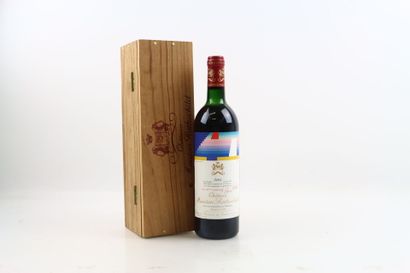 1 bottle of PAUILLAC 1984 from Château MOUTON-ROTSCHILD...