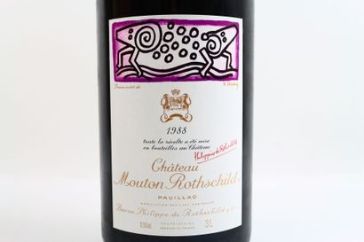 1 Double-Magnum de PAUILLAC 1988 du Château...
