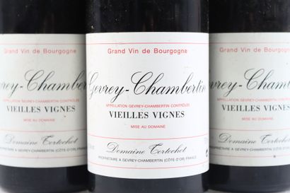 3 bottles of GEVREY-CHAMBERTIN Vieilles Vignes...