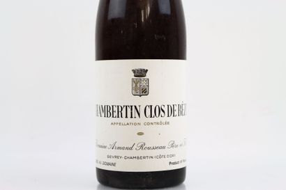 1 bottle CHAMBERTIN CLOS DE BEZE 1970 from...