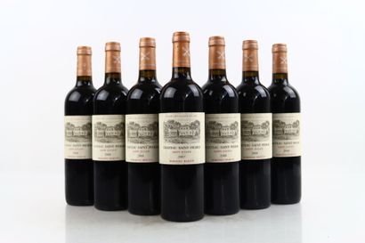 Reunion of 7 bottles of SAINT-JULIEN from...