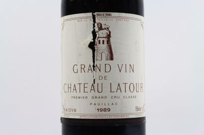 1 bottle of PAUILLAC 1989 from Château LATOUR...