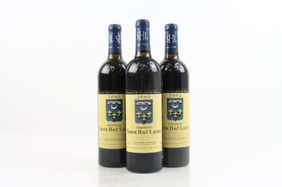 3 bottles of PESSAC-LEOGNAN 2002 from Château...
