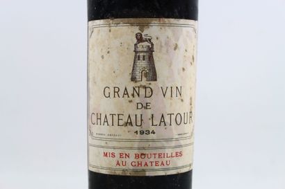 1 bottle of PAUILLAC 1934 from Château LATOUR,...