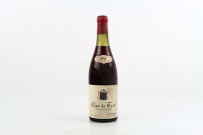 1 bottle of CLOS DE TART 1950 by MOMESSIN,...