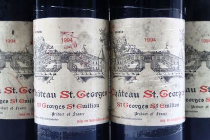 6 bottles SAINT-GEORGES SAINT EMILION 1994...