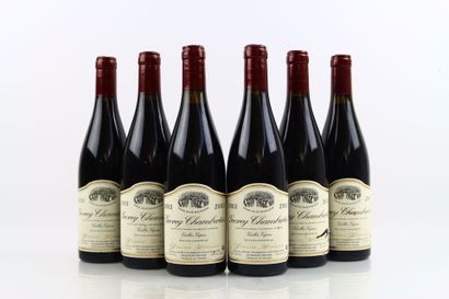 6 bottles of GEVREY-CHAMBERTIN Vieilles Vignes...