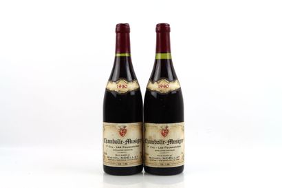2 bottles of CHAMBOLLE-MUSIGNY 1er Cru Les...