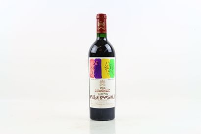 1 bottle of PAUILLAC 2001 du Château MOUTON...