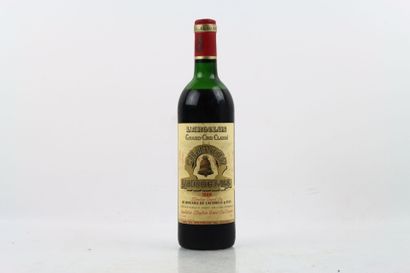 1 bottle SAINT-EMILION Grand Cru 1985 from...