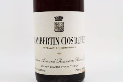 1 bottle CHAMBERTIN CLOS DE BEZE 1970 from...