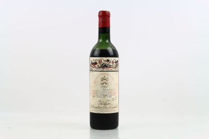 1 bottle of PAUILLAC 1957 from Château MOUTON...