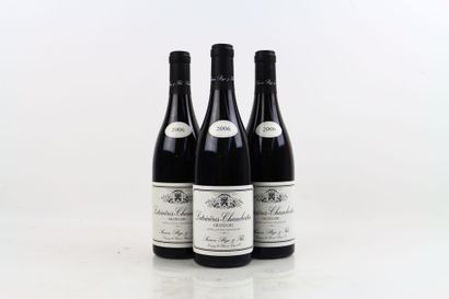 3 bottles of LATRICIERES CHAMBERTIN 2006...
