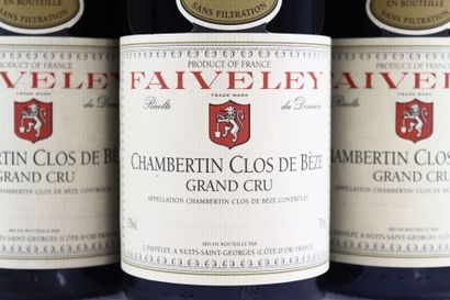 3 bottles of CHAMBERTIN CLOS DE BEZE 2000...