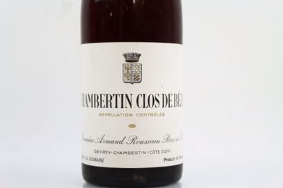 1 bottle CHAMBERTIN CLOS DE BEZE 1970 from...