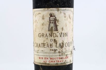 1 bottle of PAUILLAC 1934 from Château LATOUR,...