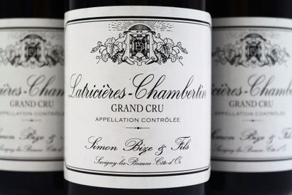 3 bottles of LATRICIERES CHAMBERTIN 2006...