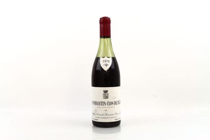 1 bottle CHAMBERTIN CLOS DE BEZE 1970 from...