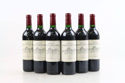 6 bottles of PESSAC-LEOGNAN 2002 from Château...