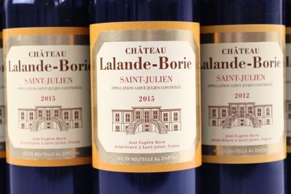 Reunion of 7 bottles of SAINT-JULIEN from...
