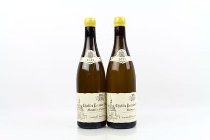 Reunion of 2 bottles of CHABLIS 1er Cru 2022...