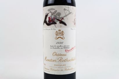 1 bottle PAUILLAC 1996 du Château MOUTON...