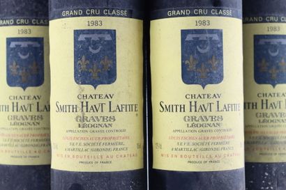 4 bottles of PESSAC-LEOGNAN 1983 from Château...