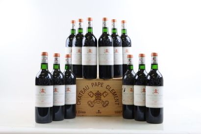 12 bottles of PESSAC-LEOGNAN 1997 from Château...