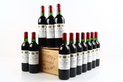 12 bottles of SAINT-EMILION Grand Cru 1996...
