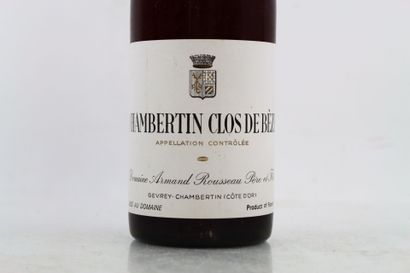 1 bottle CHAMBERTIN CLOS DE BEZE 1970 from...