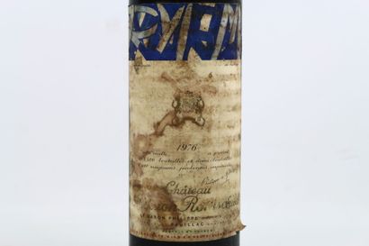 1 bottle of PAUILLAC 1976 from Château MOUTON...