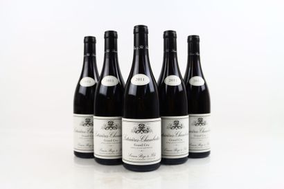 5 bottles of LATRICIERES CHAMBERTIN 2011...