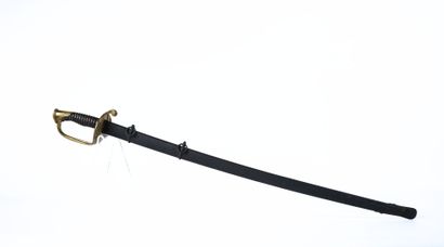 Officer's sword and scabbard.

19th century...