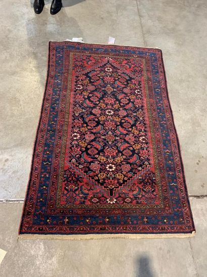 Mosul Hamadan rug
Midnight blue Herati patterned...