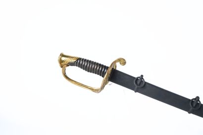 Officer's sword and scabbard.

19th century...