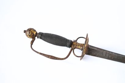 Officer's sword, inscribed blade.
19th century...