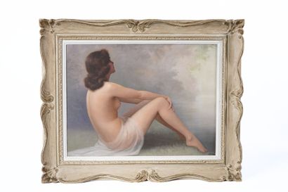 Jean JANNEL (1894-1956)
Woman seated nude...
