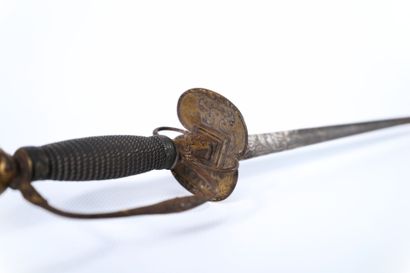 Officer's sword, inscribed blade.
19th century...