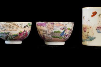 China 19th century
Porcelain set including...