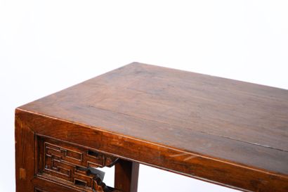 Asia
Lacquered wood console with geometric...